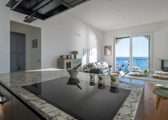La Casa Di Martina, Amazing Seaview דירה *